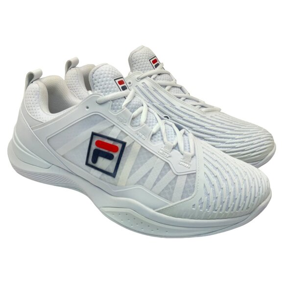 Fila Other - Fila Men's Speedserve Energized Tennis Sneakers 1TM01778-100 White Size 13M